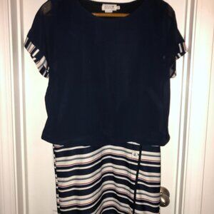 Navy Molly Bracken Dress Sz S/M